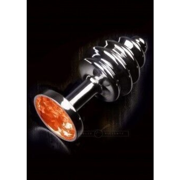 plug anale Jewellery Ribbed Orange