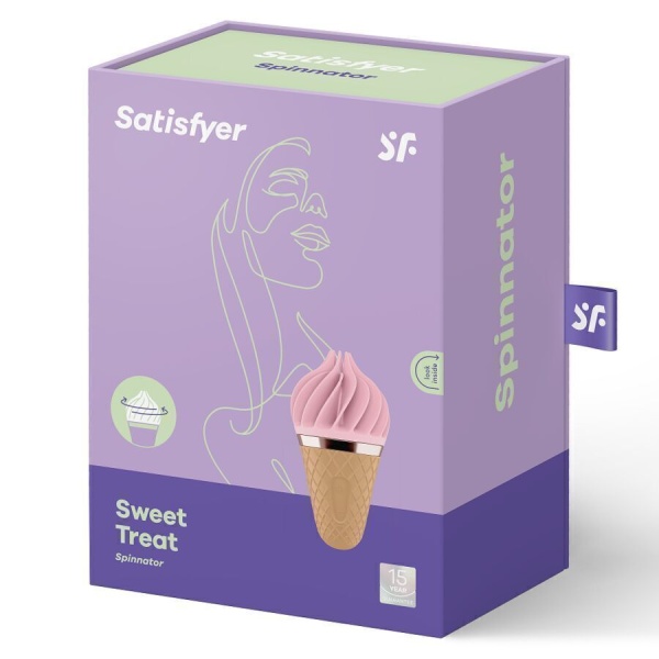 SATISFYER SWEET TREAT SPINNATOR CLITORIDEO