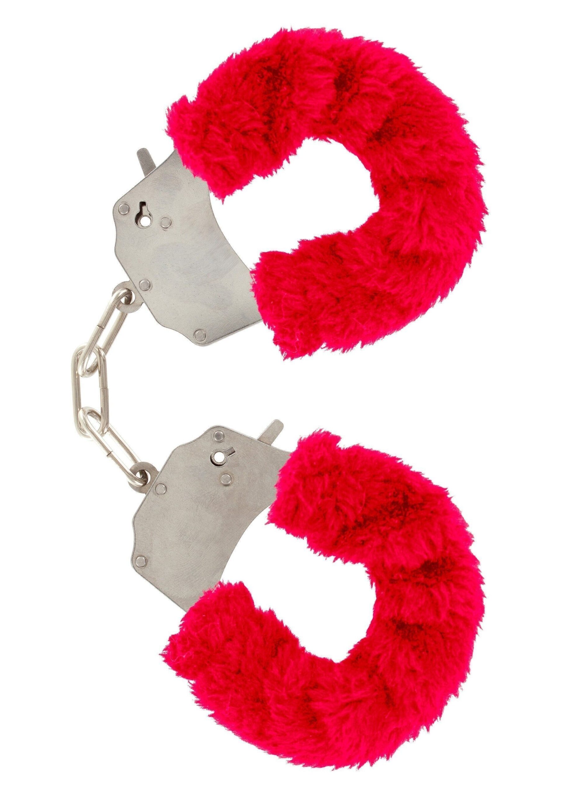 Manette Peluche Furry Fun Red