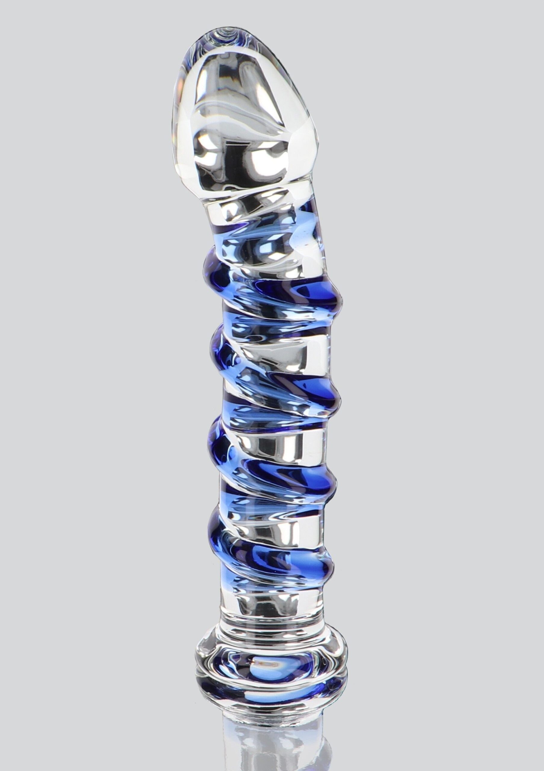 Dildo Realistico in Vetro G-Spot Gemstone